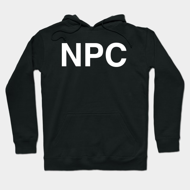 NPC Hoodie by StickSicky